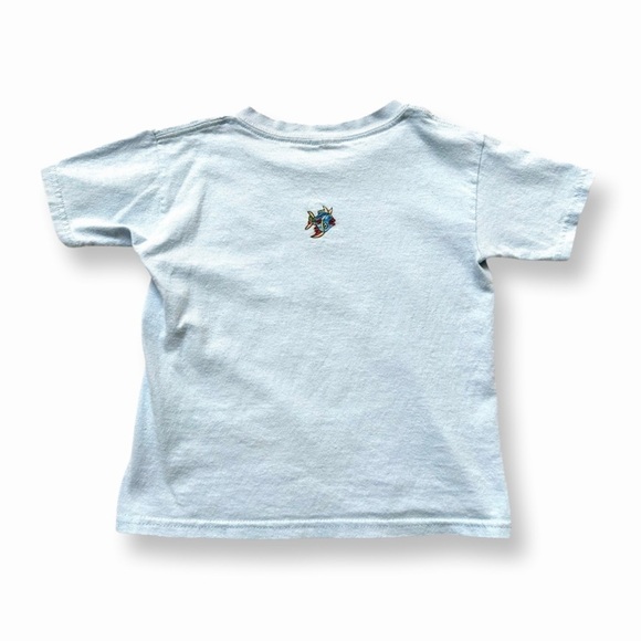 ⭐️ 5 for $25 Antigua Light Blue Cotton T-Shirt with Turtles & Fish 4 T - Picture 2 of 6